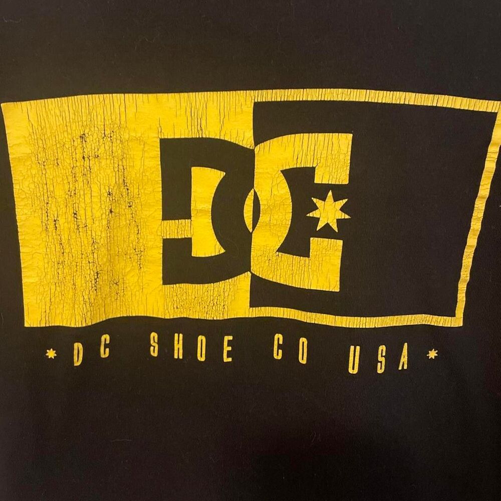 Dc-Shoes Men's Black T-shirt